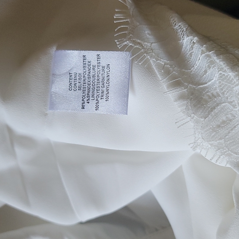 WAYF Cream/White Dress NWT - Picture 8 of 10